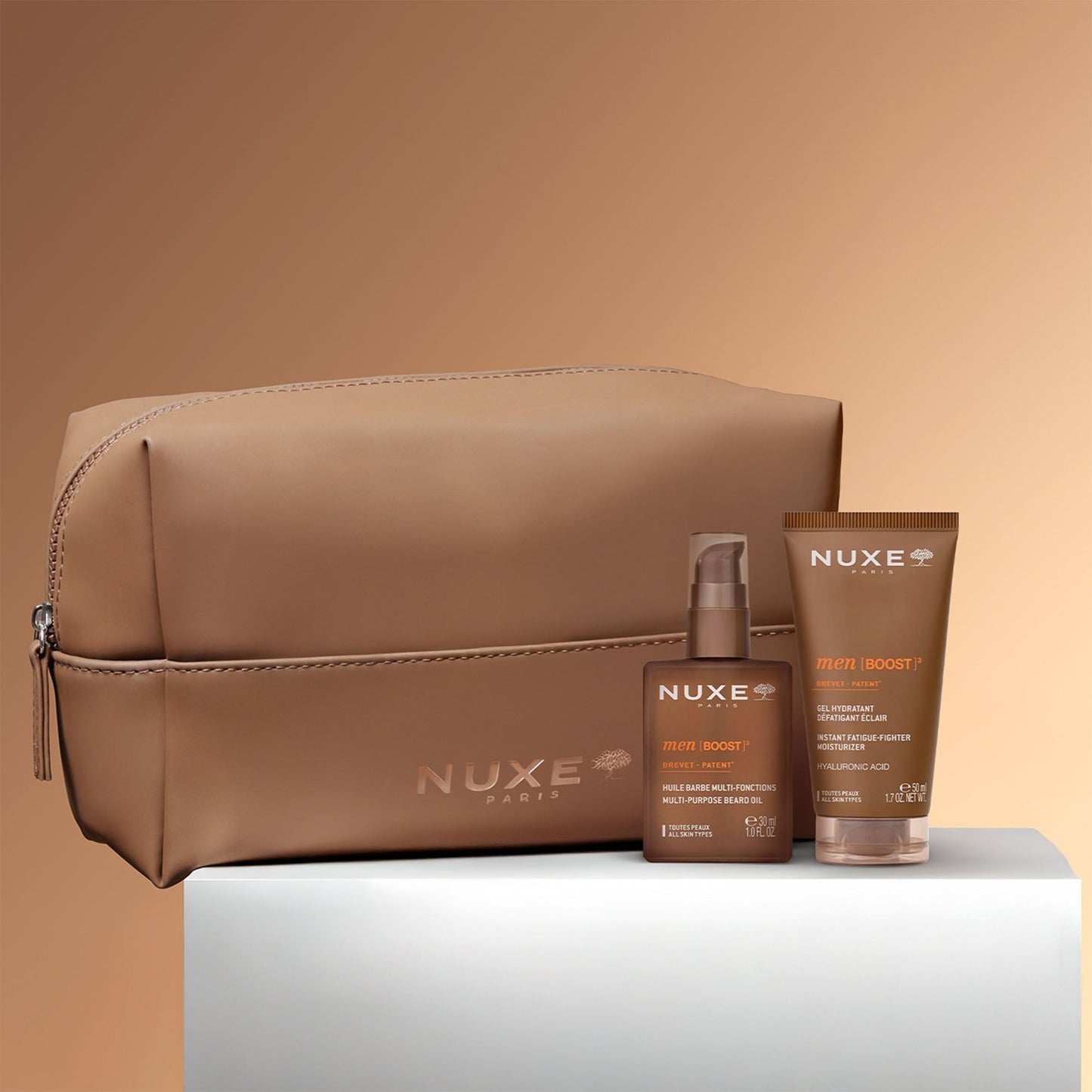 Routine Hydratation Visage et Barbe, NUXE Men EN